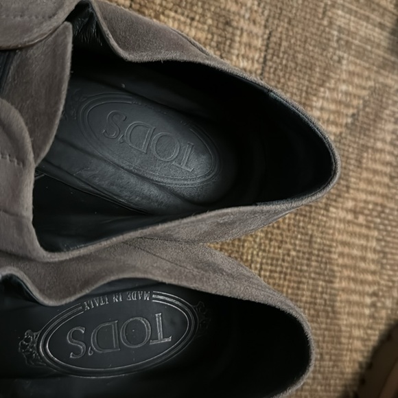 Tod’s loafers Zelia Francesina gray suede in very good used condition - Picture 5 of 7